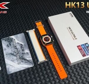 HK13 Ultra2 ساعة ذكية Super Amoled 4GB Rom وتتميز بخاصية Always Display و مقاومة للماء IP68,إجراء والرد على المكالمات عبر البلوتوث