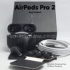 AirPods Pro 2 Semi Original Black تتميز بصوت ستيريو نقي وميكروفون ممتاز،تستخدم مع جميع موبايلات وأندرويد وأيفون، بتدعم الشحن الوايرلس، اللون الأسود.