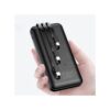 Earldom PB41-10000mAh مع شاشة ديجيتال و3 منافذ شحن, يأتي مزودًا بحامل إضافي لمساعدتك على شحن جهازك بشكل أكثر راحة, الغلاف مصنوع من البلاستيك عالي الجودة
