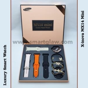 X-Inova MX14 Luxury Watch شاشة HD بجودة عالية مقاس 38mm.إجراء والرد على مكالمات من الساعة مباشرةإشعارات التطبيقات، متوافقة مع الأندرويد والأيفون.