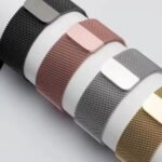 Stainless Metal Dot Strap مع الإستراب المعدن للساعات الذكية،غير من شكل ساعتك الذكية الخاصة وأجعلها أكثر جاذبية توفر لك مقاسات مختلفة42-44-45-49-36-38-41 ملي