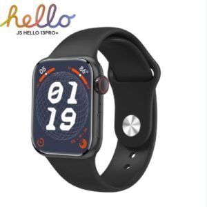 JS Hello13 Pro Plus تدعم جاليري خاص 4GB لتحميل صور علي الساعة,ربط الساعة بالإيربود مباشرة,شاشة سوبر اموليد بجودة عالية جداً,متوافقة مع الاندرويد والأيفون