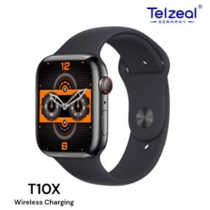 Telzeal Germany T10X Series10 شاشة أموليد بجودة عالية جداً 46mm، شعارات التطبيقات بلغه صحيحة وسليمة، خاصية Dynamic Island، ألعاب مدمجة، 10 أشكال للقوائم.