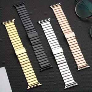 Metal Rolex Straps 42:49mm ستراب معدن للساعات الذكية،غير من شكل ساعتك الذكية الخاصة وأجعلها أكثر جاذبية توفر لك مقاسات مختلفة42-44-45-49-36-38-41 ملي
