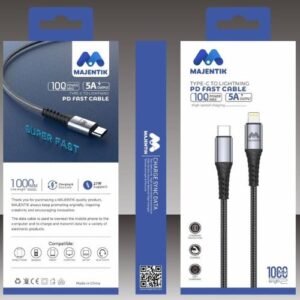 Cable CL-001 Type-C To Lightning توفير تجربة شحن سريعة 27W / 5A ، مما يجعله الخيار المفضل لمستخدمي أجهزة iOS، نقل الملفات والمحتويات بين الأجهزة بشكل سريع.