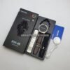 Haino Teko Germany RW-46 شاشة AMOLED عالية الدقة، إجراء و إستقبال المكالمات مباشرة من الساعة، كشاف طوارئ مدمج بفرام الساعة، 5 أزرار ( رز قابل للتخصيص)، NFC.