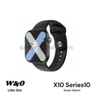 W&O X10 Series10 شاشة سوبر أموليد بجودة عالية جداً 46mm، إشعارات التطبيقات بلغه صحيحة وسليمة، خاصية Dynamic Island، مذكرة ذكية، NFC - Siri - Chat GPT.