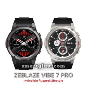 ZEBLAZE VIBE 7 PRO شاشة Ultra HD Amoled فائقة الدقة مقاس 1.43 بوصة، إشعارات التطبيقات بلغة عربية صحيحة، معايير تصنيف مقاومة الماء 3 ATM وIP69K.