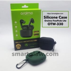 Oraimo FreePods Lite 330 Silicone Case جرا ب سيليكون متوافق مع إيربود اورايمو Lite OTW-330، جودة عالية تضمن الحماية الفعالة للجهاز، حماية ضد العرق والماء.