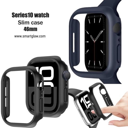 Series10 Watch Case 46mm جراب السيليكون للساعات مقاس 46 مم الحماية والجاذبية الجمالية.مصنوع من السيليكون عالي الجودة، وهو مصمم لتحمل التآكل اليومي