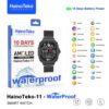 Haino Teko-11 WaterProof شاشة AMOLED عالية الدقة بمقاس 1,43inch، دعم Always On Display، الإشعارات بلغة عربية سليمة، إجراء و استقبال المكالمات.