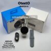 Oteeto Watch 4 ساعة ذكية مع شاشة AMOLED 1.43 Inches، تدعم استقبال الإشعارات, مقاومة للماء بمعيار IP68, إجراء و استقبال المكالمات مباشرة من الساعة.