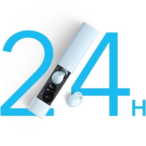 علبة شحن Anker Soundcore A30i بتصميم أنيق وصغير.