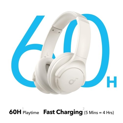 احصل على Soundcore Q11i Wireless Headphones سماعات Bluetooth عالية الأداء ببطارية حتى 60 ساعة، BassUp لتعزيز الجهير مثالية للموسيقى والاتصالات ضمان 18 شهر