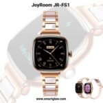 ساعة JoyRoom JR-FS1 الذكية بشاشة AMOLED 1.7 بوصة، تدعم المكالمات، Always-On Display، اللغة العربية، Bluetooth 5.4، وتطبيق Da Fit، ضمان 12 شهر للوكيل في مصر.