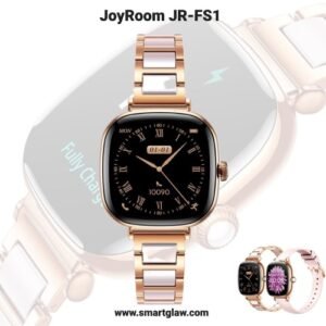 ساعة JoyRoom JR-FS1 الذكية بشاشة AMOLED 1.7 بوصة، تدعم المكالمات، Always-On Display، اللغة العربية، Bluetooth 5.4، وتطبيق Da Fit، ضمان 12 شهر للوكيل في مصر.