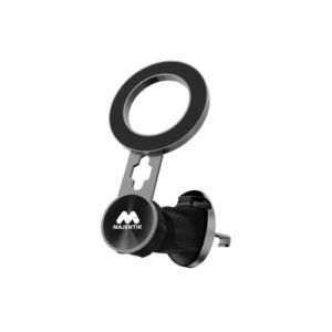 حامل موبايل سيارة Majentik MR‑003 Magnetic Holder مع امتصاص مغناطيسي قوي، دوران 360° وتركيب مرن على اللوحة أو الزجاج — تثبيت آمن وسهل لهاتفك أثناء القيادة.