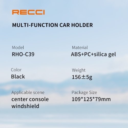 Recci RHO-C39 Car Holder - الصورة 2