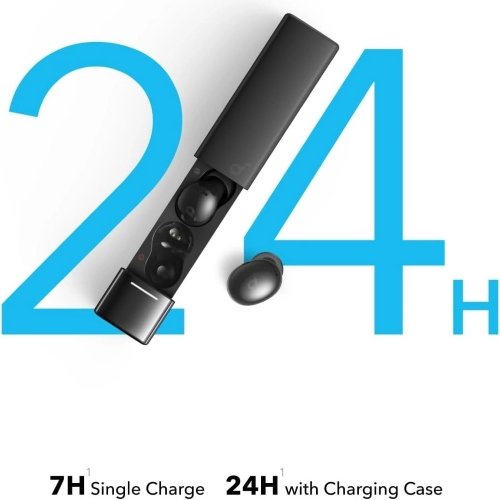 اشترِ Anker Soundcore A30i سماعات أذن لاسلكية ANC لإلغاء الضوضاء، بطارية حتى 24 ساعة، صوت محيطي 3D تطبيق Soundcore مثالية للموسيقى والمكالمات، ضمان 18 شهر.