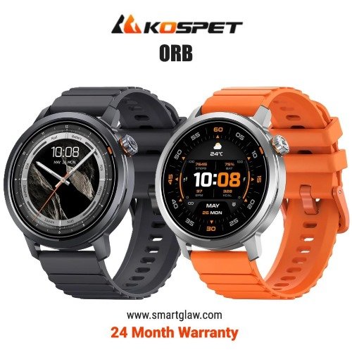 اشتري Kospet ORB ساعة ذكية بشاشة AMOLED 1.43″، مقاومة ماء IP68، أكثر من 165 وضع رياضي، تتبع الصحة، عمر بطارية طويل ووظائف ذكية مثل المكالمات والإشعارات.