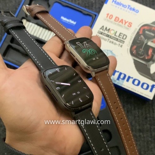 ساعة ذكية بشاشة AMOLED كيرف 2.0 إنش، مكالمات مباشرة، مقاومة للماء IP68، تتبع الصحة والرياضة، وإشعارات عربية بتصميم أنيق وعملي.