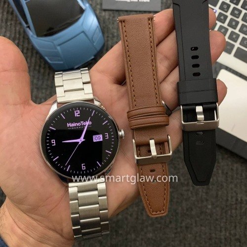 اشتري ساعة Haino Teko-26 WaterProof الذكية AMOLED 1.43 بوصة، مكالمات مباشرة، مقاومة ماء IP68، دعم عربي، وتتبع رياضي وصحي بتجربة ذكية وسهلة الاستخدام.