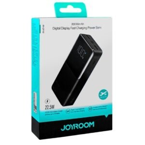 اشتري باور بانك JOYROOM JR-QP192 20000mAh مع شحن سريع 22.5W ودعم PD وQC، وشحن 3 أجهزة في نفس الوقت، مع شاشة LED ونظام حماية متكامل وضمان جودة.