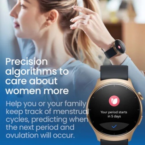 اشتري ساعة Mibro Lite 3 Smartwatch بشاشة AMOLED ودعم المكالمات عبر البلوتوث مع أكثر من 100 وضع رياضي ومتابعة صحية متكاملة وبطارية تدوم حتى 12 يوم وضمان سنة.