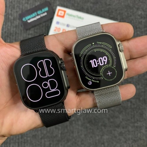HainoTeko SIFLI-3 Ultra3 Gen2 شاشة اموليد بجودة عالية جداً 2.02 بوصة، 6 وضع always on display، نسخة Ai‎ إتصال بالإنترنت عن طريق نقطة الاتصال - Hotspot.