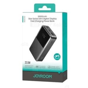 اشتري باور بانك JOYROOM JR‑QP192 Mini 20000mAh مع شحن سريع 22.5W ودعم PD وQC، وشحن 3 أجهزة في نفس الوقت، مع شاشة LED ونظام حماية متكامل وضمان جودة.