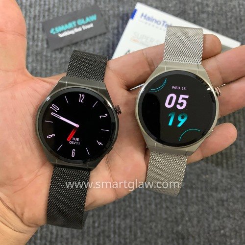 شاشة AMOLED في ساعة Haino Teko-30 Super Slim WaterProof