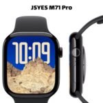 اشترِ ساعة JSYES M71 Pro Series10 بشاشة HD مقاس 2.2 بوصة، مكالمات بلوتوث، Always On Display، Dynamic Island، و3 سترابات مع دعم Android وiPhone.