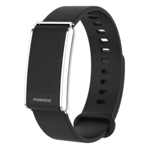 اشترِ Porodo Trackfit Smart Band ببطارية تدوم حتى 30 يومًا، أكثر من 120 وضعًا رياضيًا، مقاومة للماء IP68، واتصال Bluetooth 5.4 مع دعم Android وiPhone.