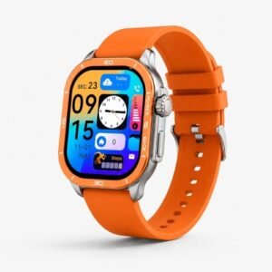 اشترِ ساعة SAIGA HK96s Smart Watch بشاشة AMOLED مقاس 2.06 بوصة، مقاومة للماء IP68 و Bluetooth 5.3، متابعة الصحة والرياضة، إشعارات ذكية، ودعم اللغة العربية.