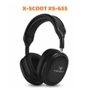 اشتري X-SCOOT XS-655 Headphone بسماعات Over-Ear مريحة وصوت Hi-Fi، مع Bluetooth وAUX ودعم TF Card وبطارية حتى 24 ساعة تشغيل. أفضل سعر في مصر من Smart Glaw.
