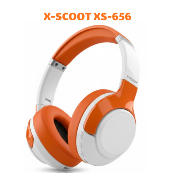 اشتري X-SCOOT XS-656 Stereo Sound بصوت Stereo Hi-Fi، ومشغلات 40mm، وميكروفون HD، ودعم بطاقة TF، وتصميم قابل للطي، مع شحن USB-C، بأفضل سعر من Smart Glaw.