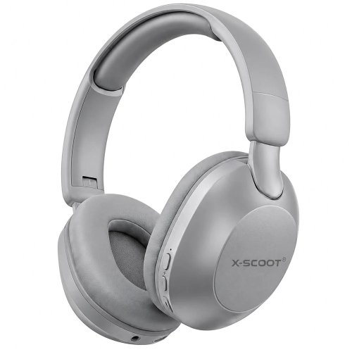 شتري X-SCOOT XS-650 Headphone بصوت Hi-Res ومشغلات 40mm، وميكروفون HD، ودعم Bluetooth وTF Card وAUX، مع بطارية حتى 8.5 ساعات وشحن USB-C، بأفضل سعر في مصر
