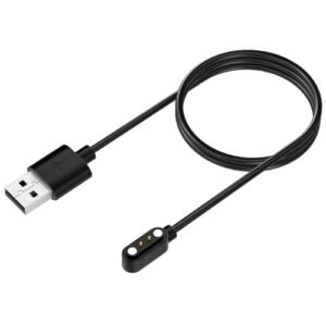 اشترِ Magnetic Watch Charger 2-Pin كابل شحن مغناطيسي USB ثنائي السن (2-Pin) المتوافق مع العديد من الساعات الذكية وأساور اللياقة. تصميم متين، شحن مستقر.