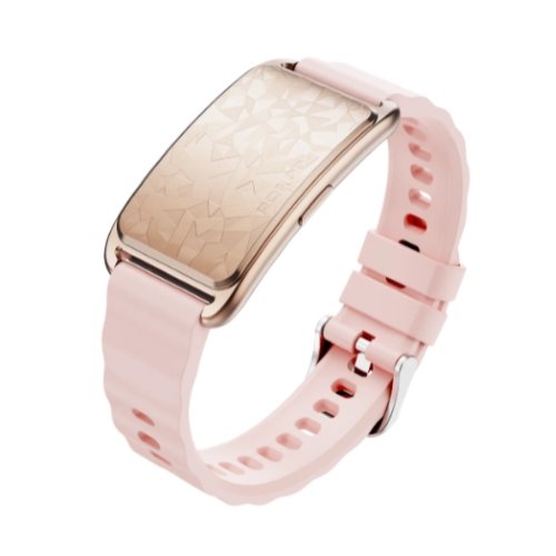 Porodo TrackFit Arc Smart Bracelet أسود بحزام مغناطيسي