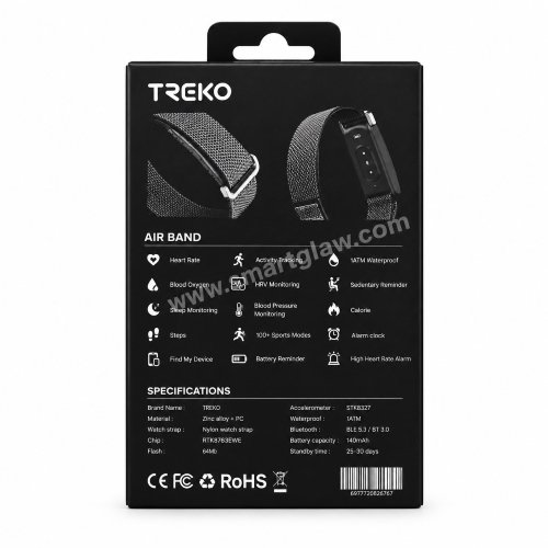 TREKO Air Band Smart Tracker بأكثر من 100 وضع رياضي